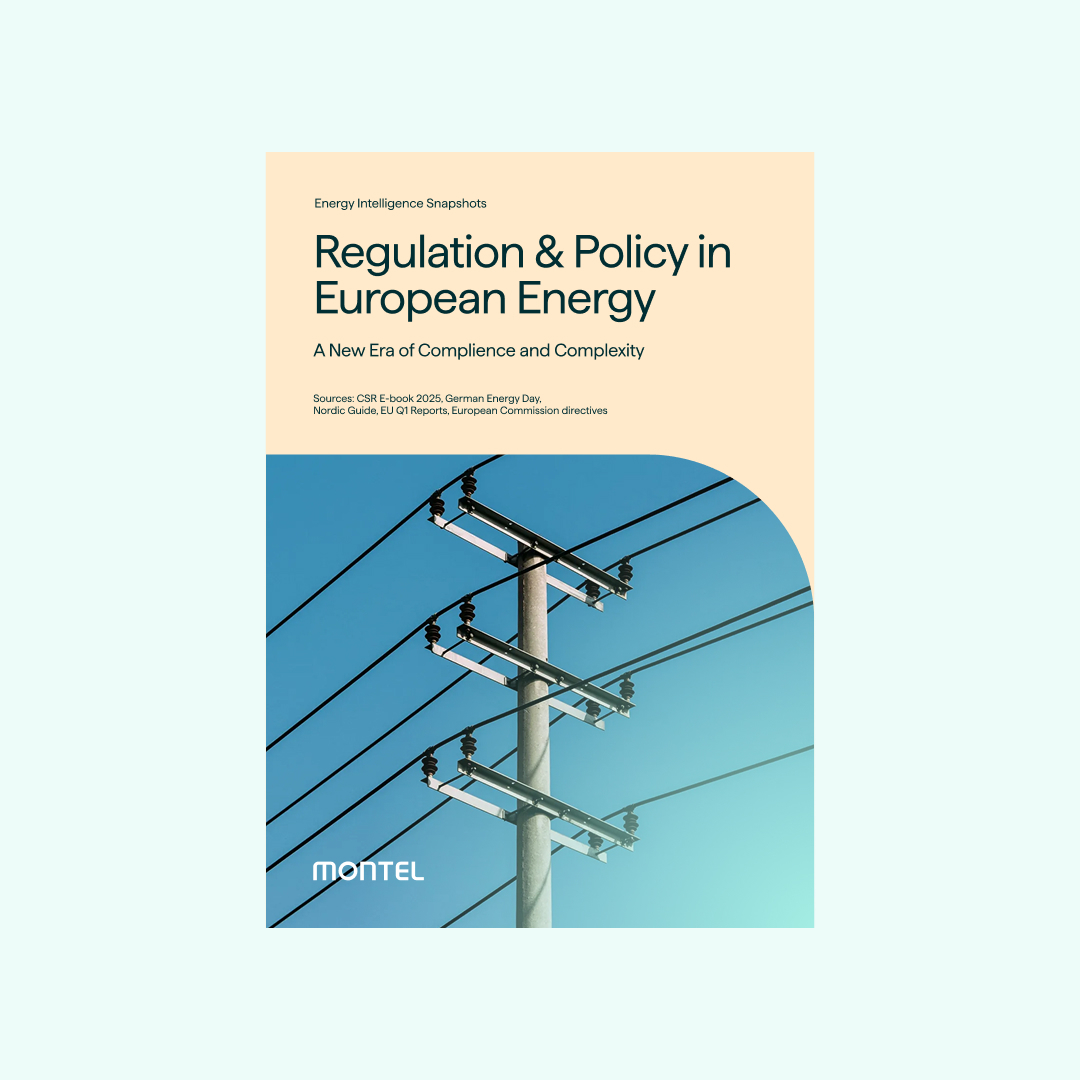 Regulation & policy in European energy