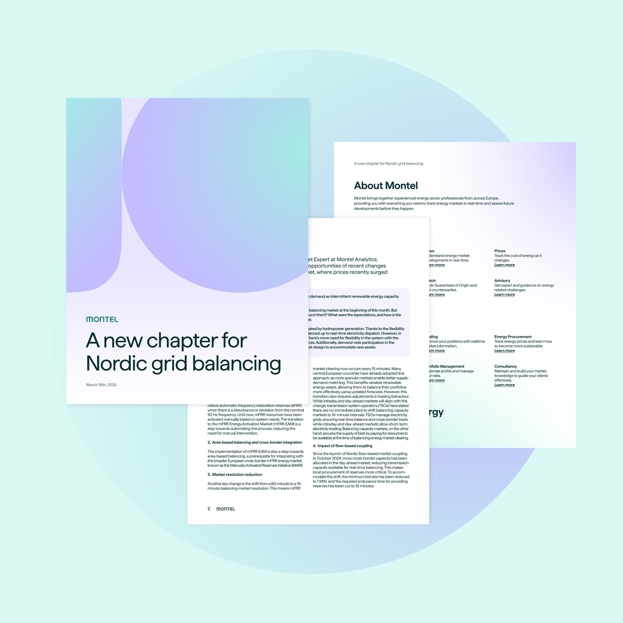 A New Chapter for Nordic Grid Balancing